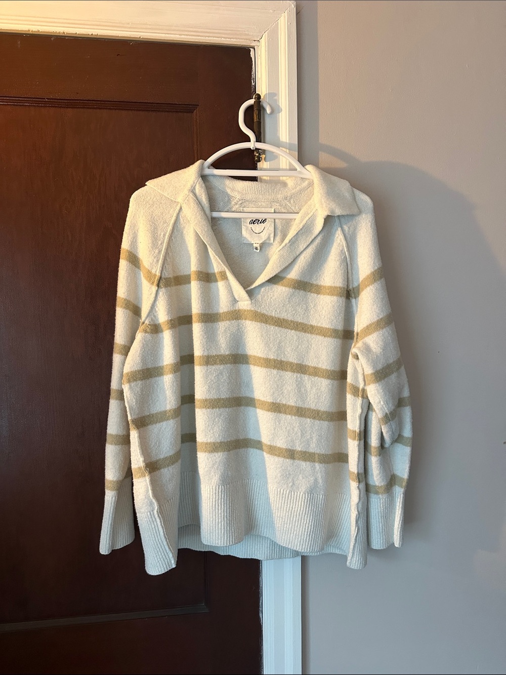 Aerie unREAL Polo Sweater